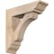 Ekena Millwork Legacy Traditional Smooth Bracket w/ Offset Brace, Douglas Fir, 5 1/2"W x 18"D x 18"H BKT0604X18X18LEC01SDF - alternate 1